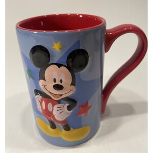 Disney Store Mickey  Mouse 3D Embossed Mug Cup 16 oz